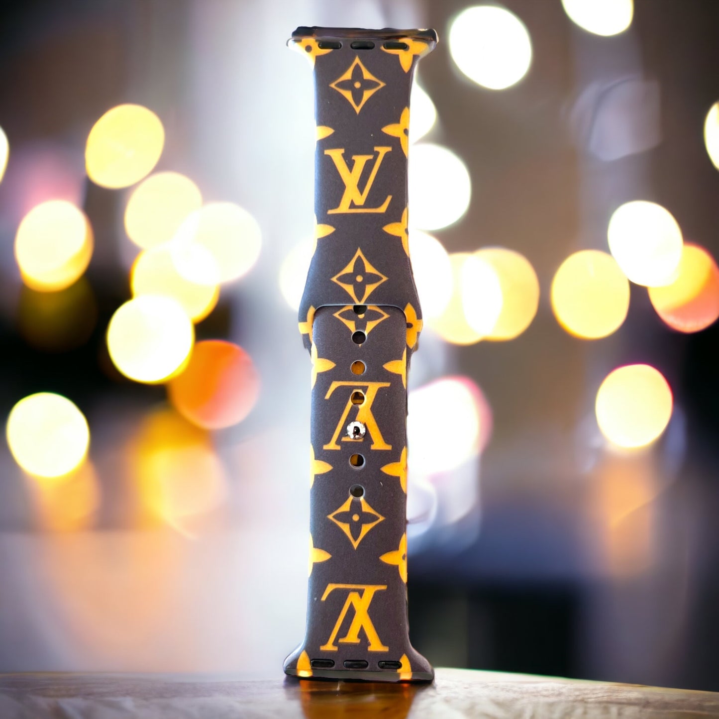 LV Monogram Silicone Watch Band