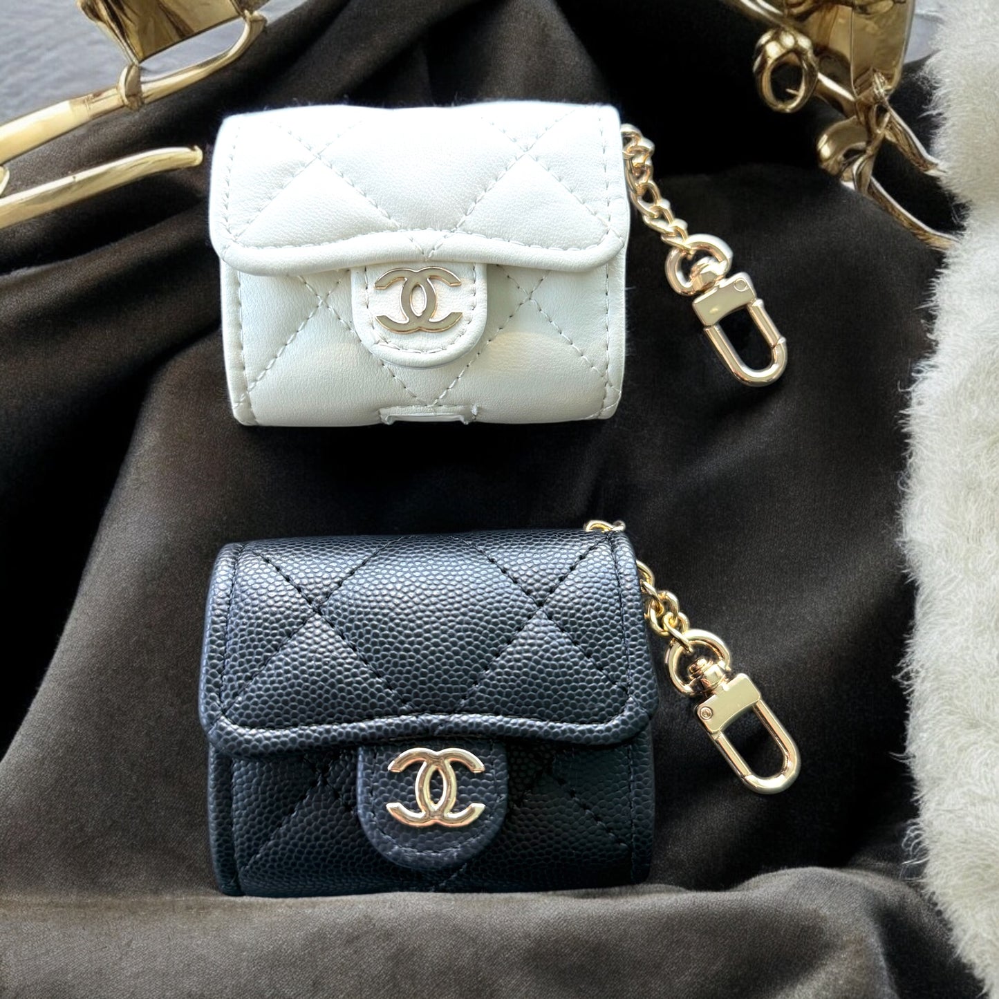 Charlotte Airpod Case with Chain Strap