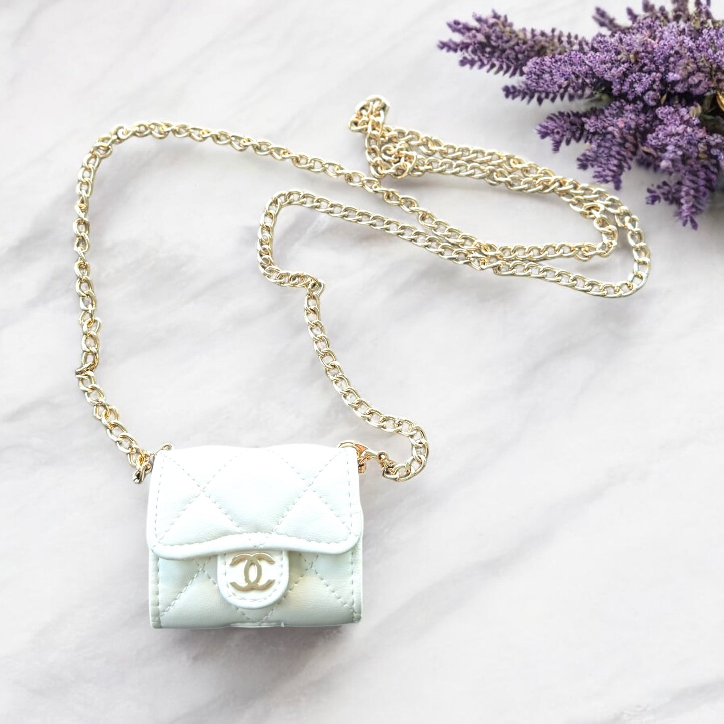 Charlotte Airpod Case with Chain Strap