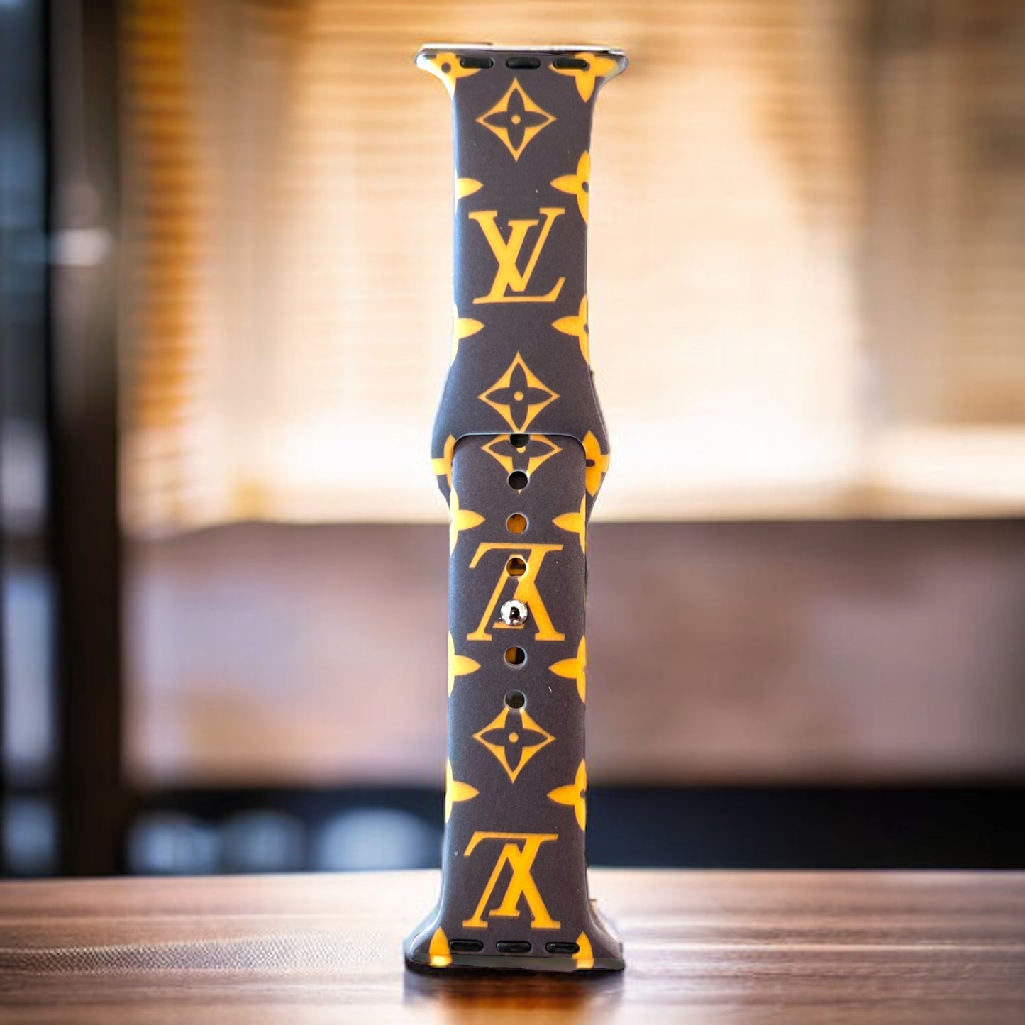 LV Monogram Silicone Watch Band