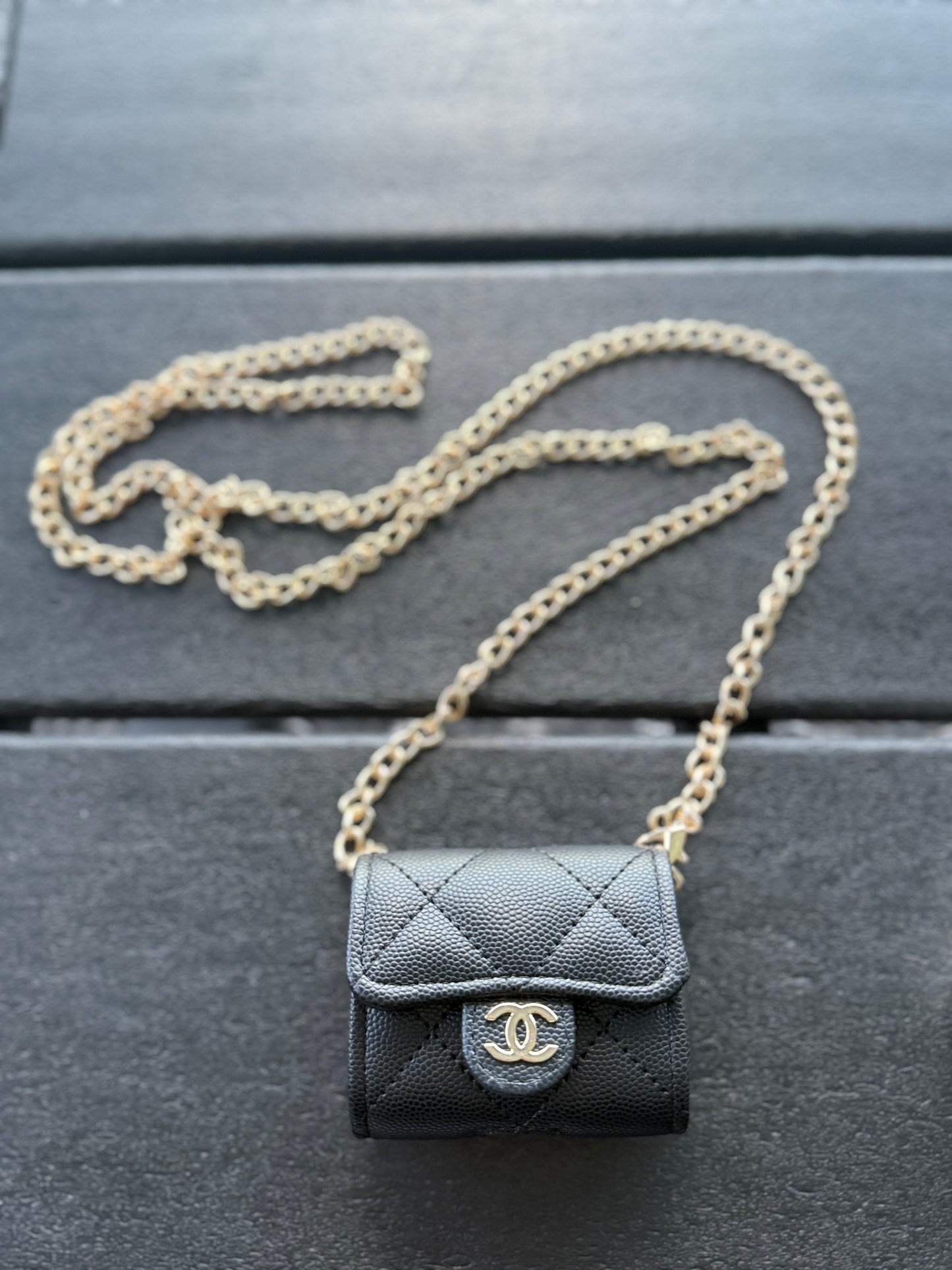 Charlotte Airpod Case with Chain Strap