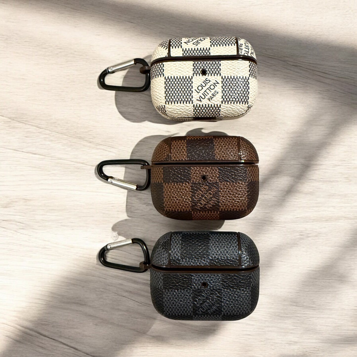 LV Checkered AirPod Case