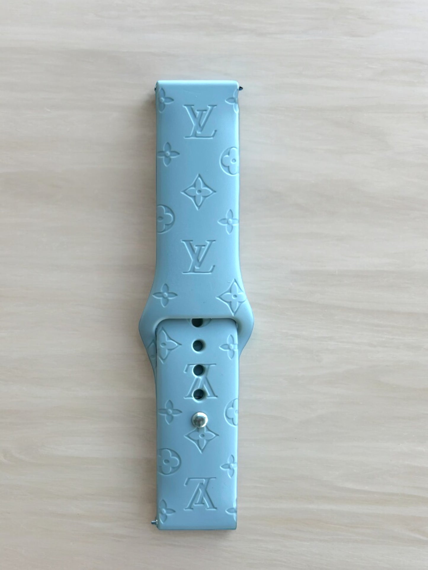 LV Engraved Samsung Silicone Watch Band