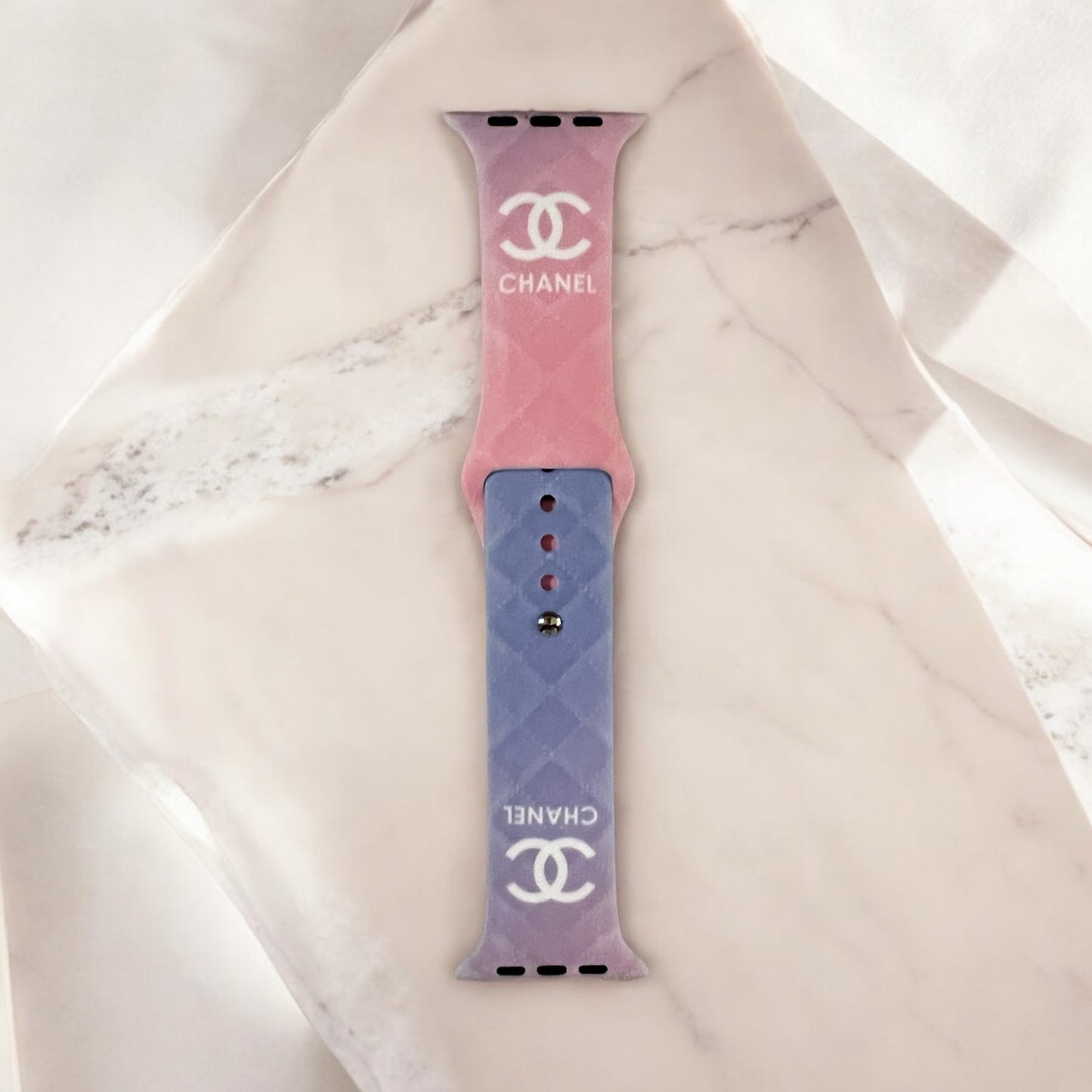 CC Ombré Quilted Silicone Apple Watch Band