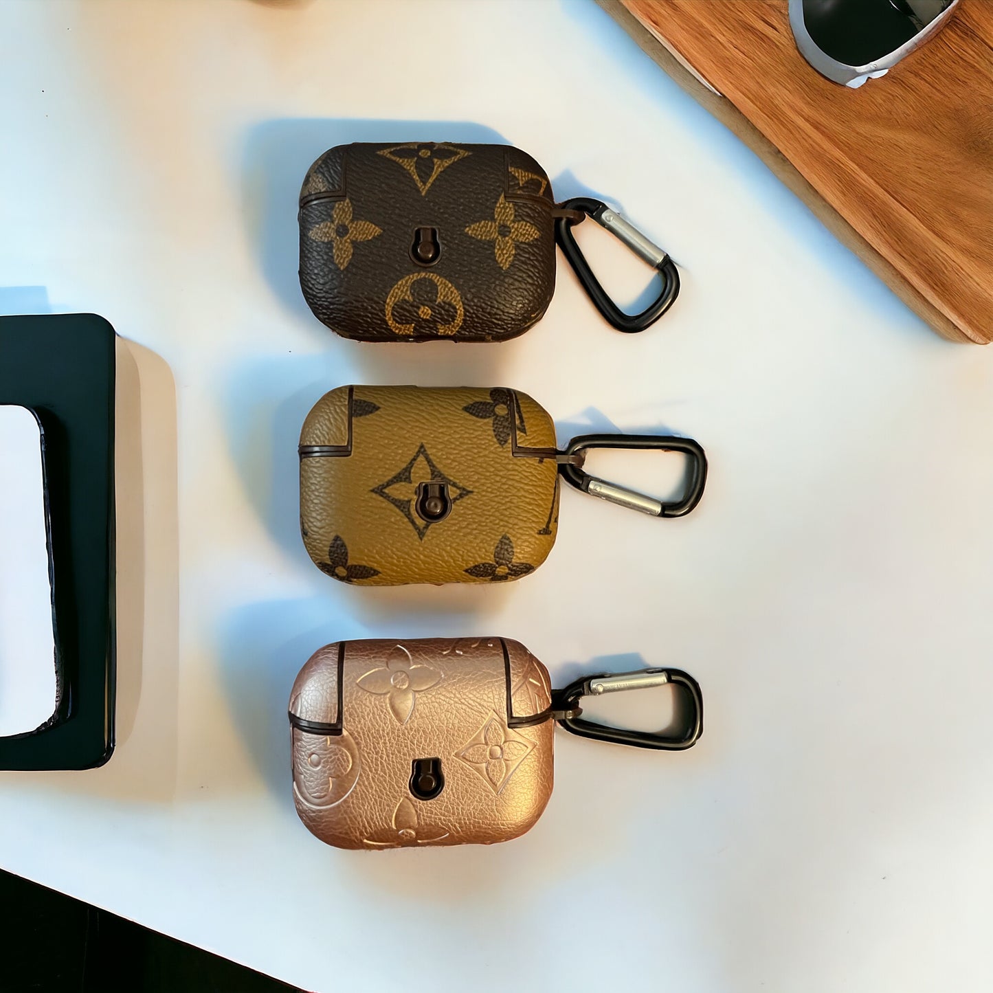 LV Large Monogram Airpods Case