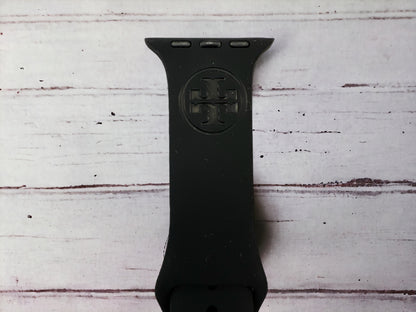 Teresa Engraved Silicone Apple Watch Band