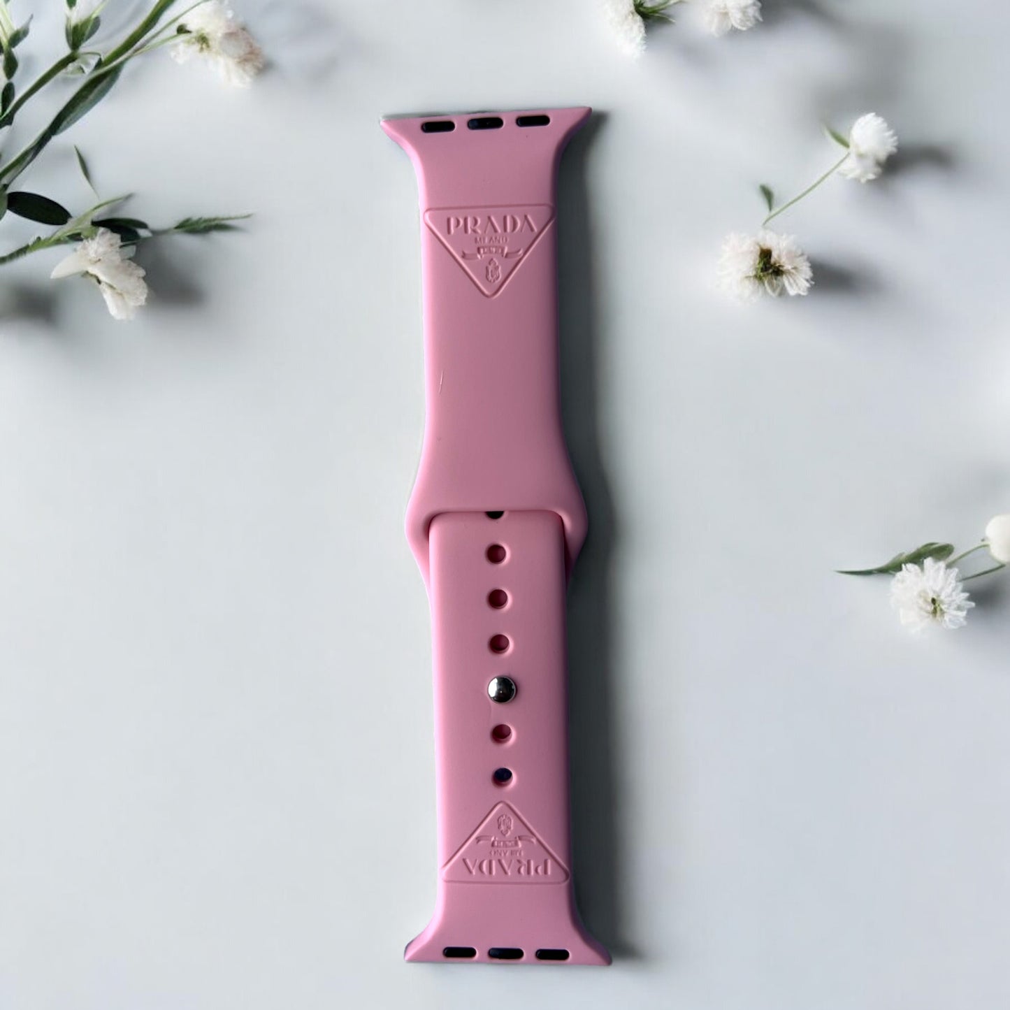 PR Engraved Silicone Apple Watch Bands