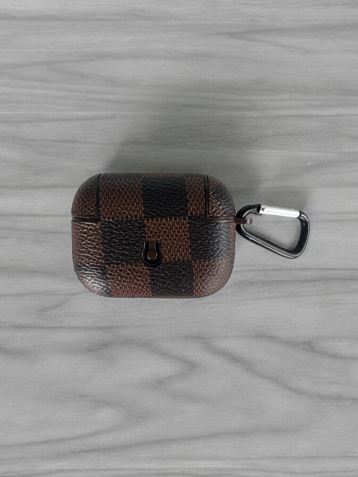 LV Checkered AirPod  Case