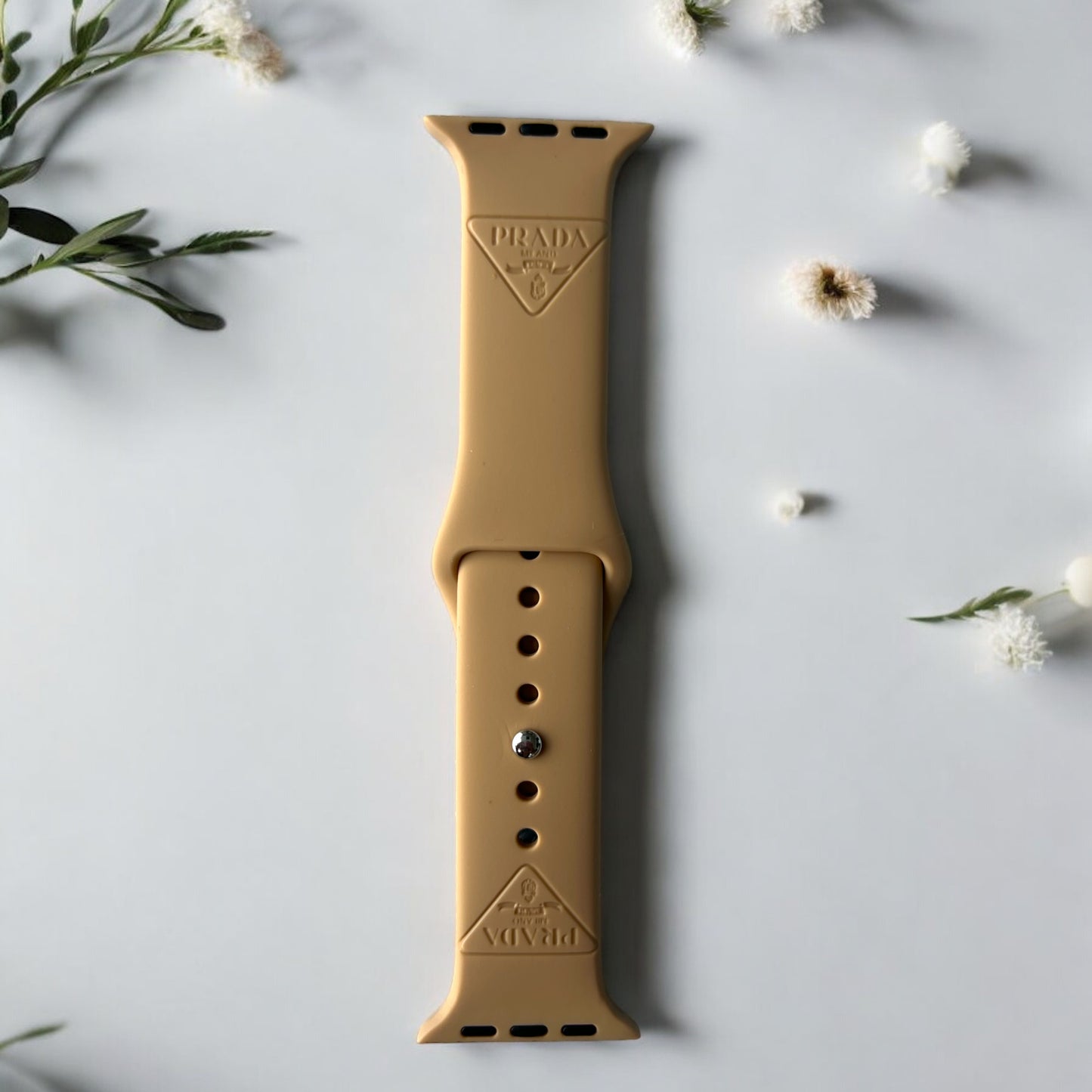 PR Engraved Silicone Apple Watch Bands