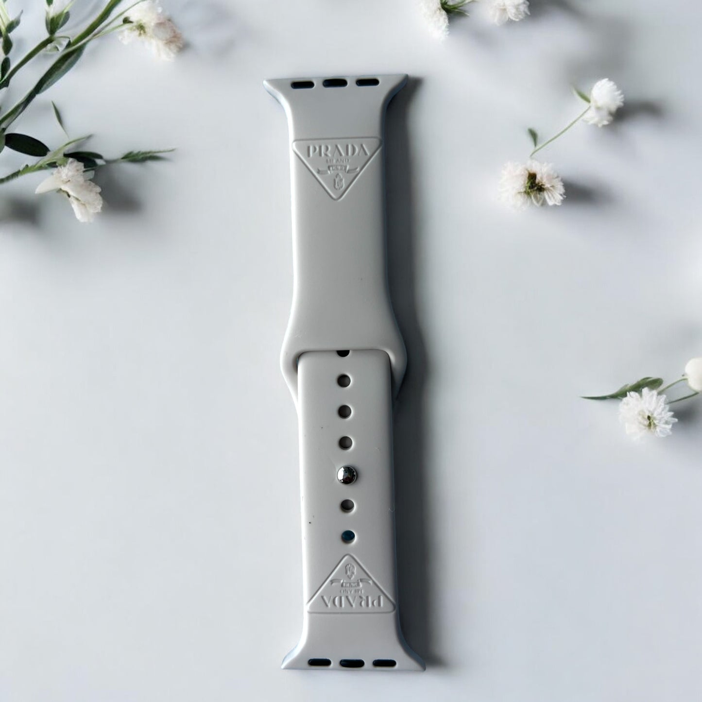 PR Engraved Silicone Apple Watch Bands