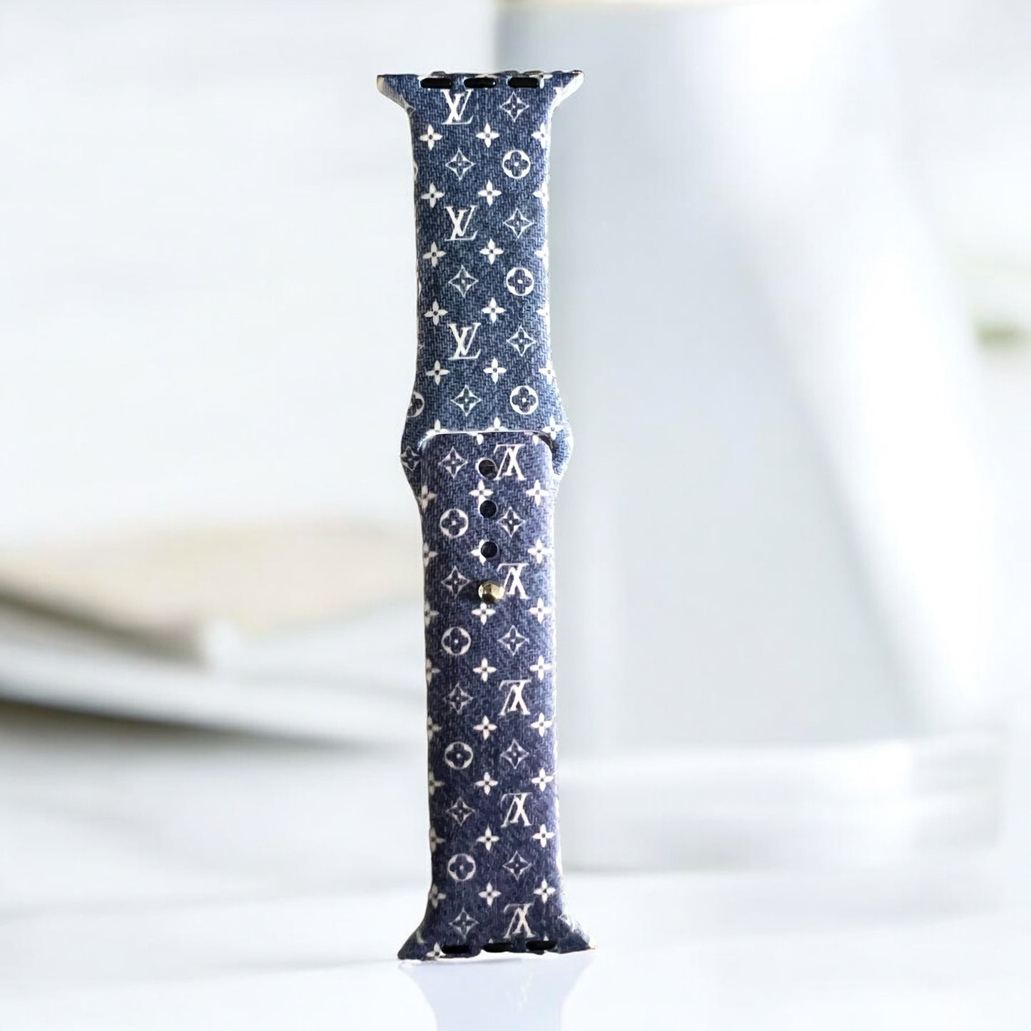 Slightly Flawed LV Denim Like Apple Watch Band