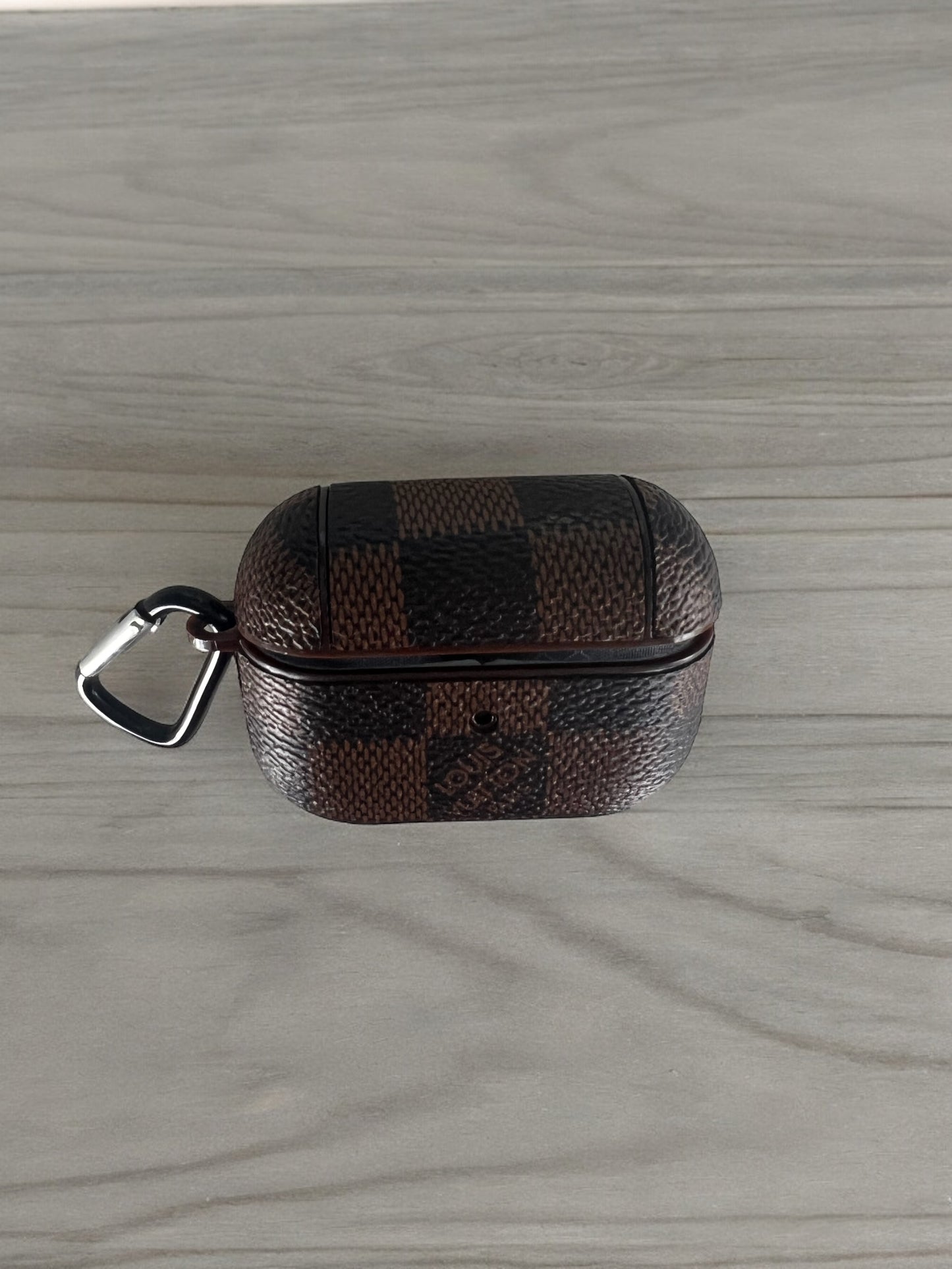 LV Checkered AirPod  Case