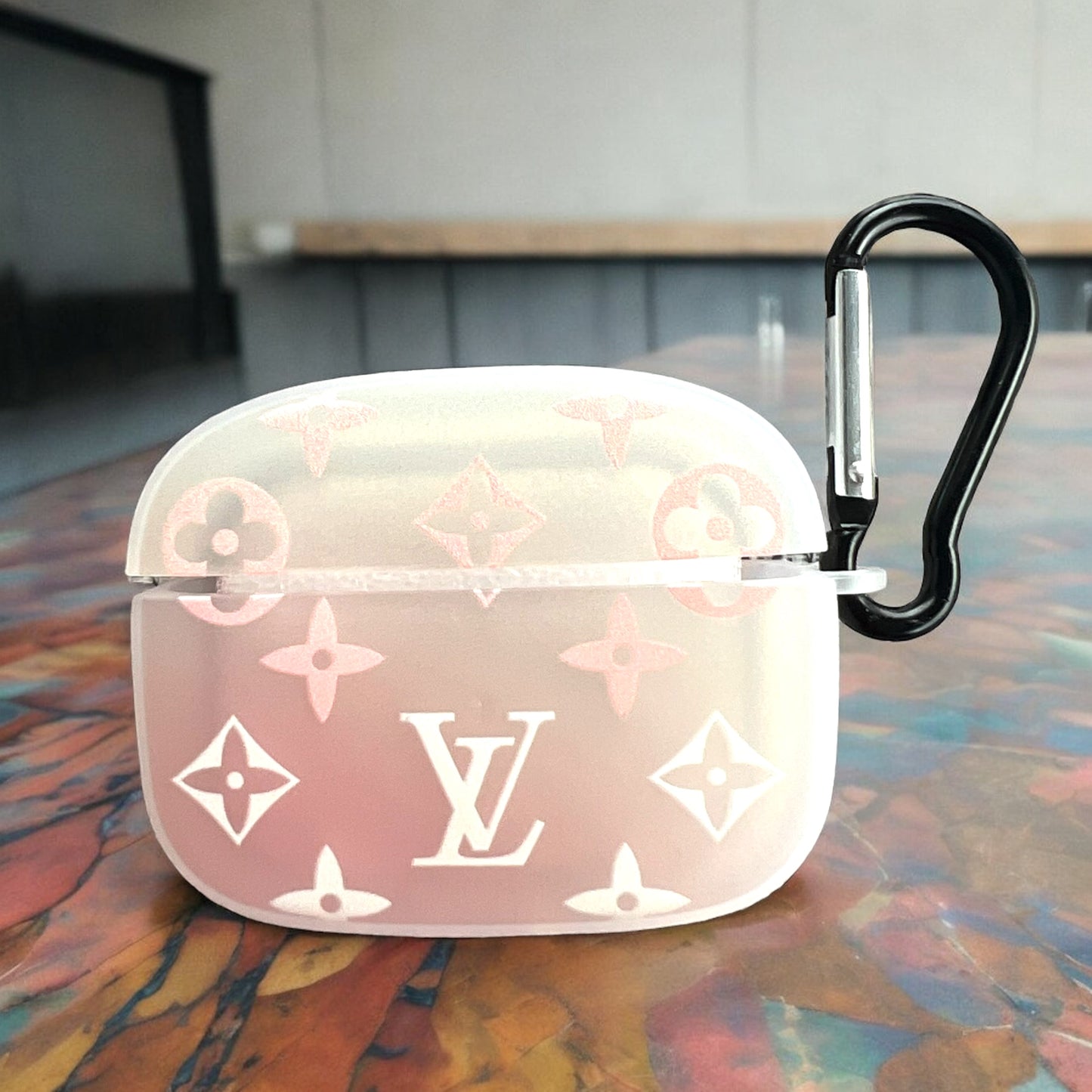 LV Printed Apple AirPod  Silicone Case