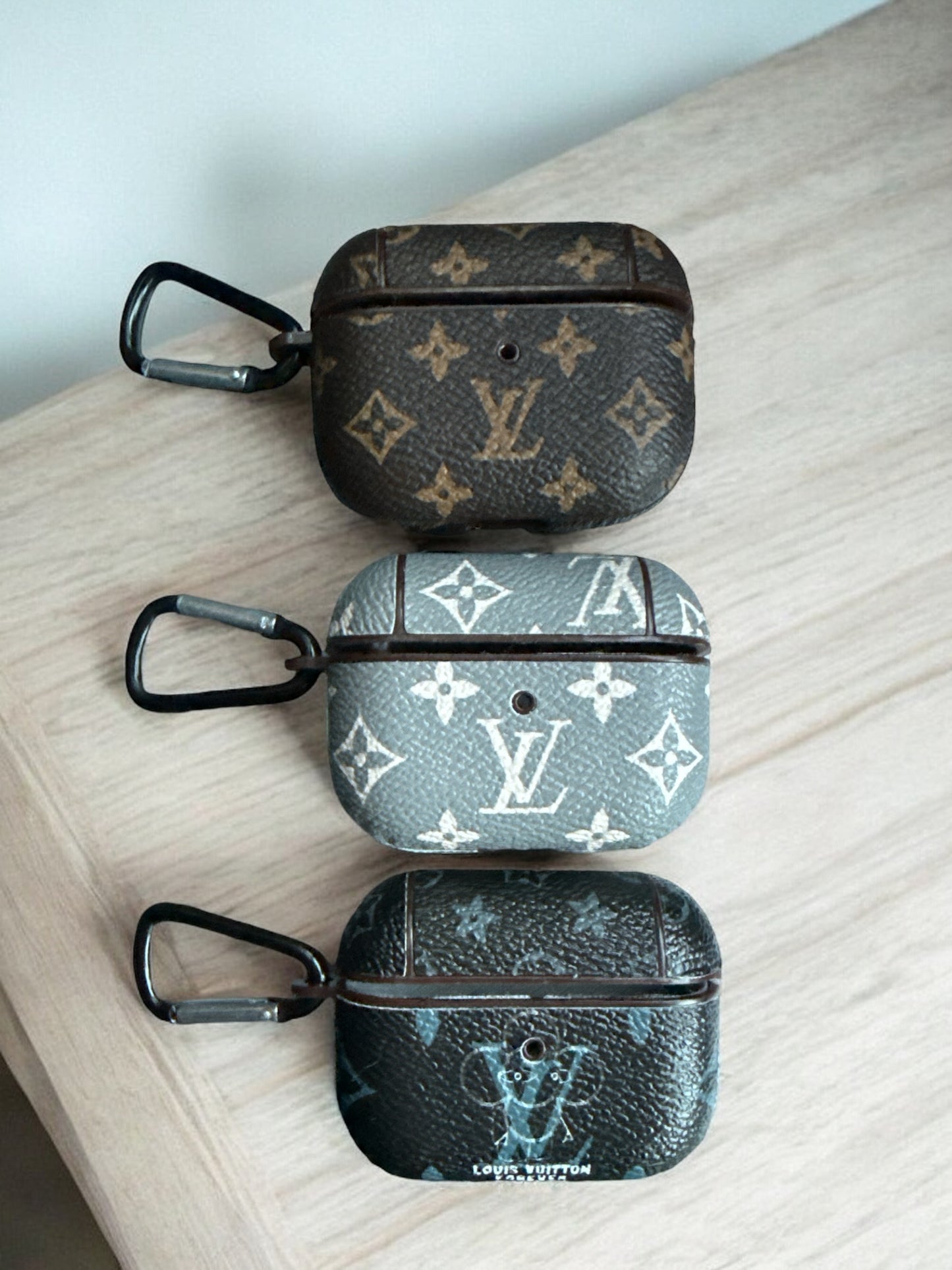 LV small Monogram Apple Airpods Case