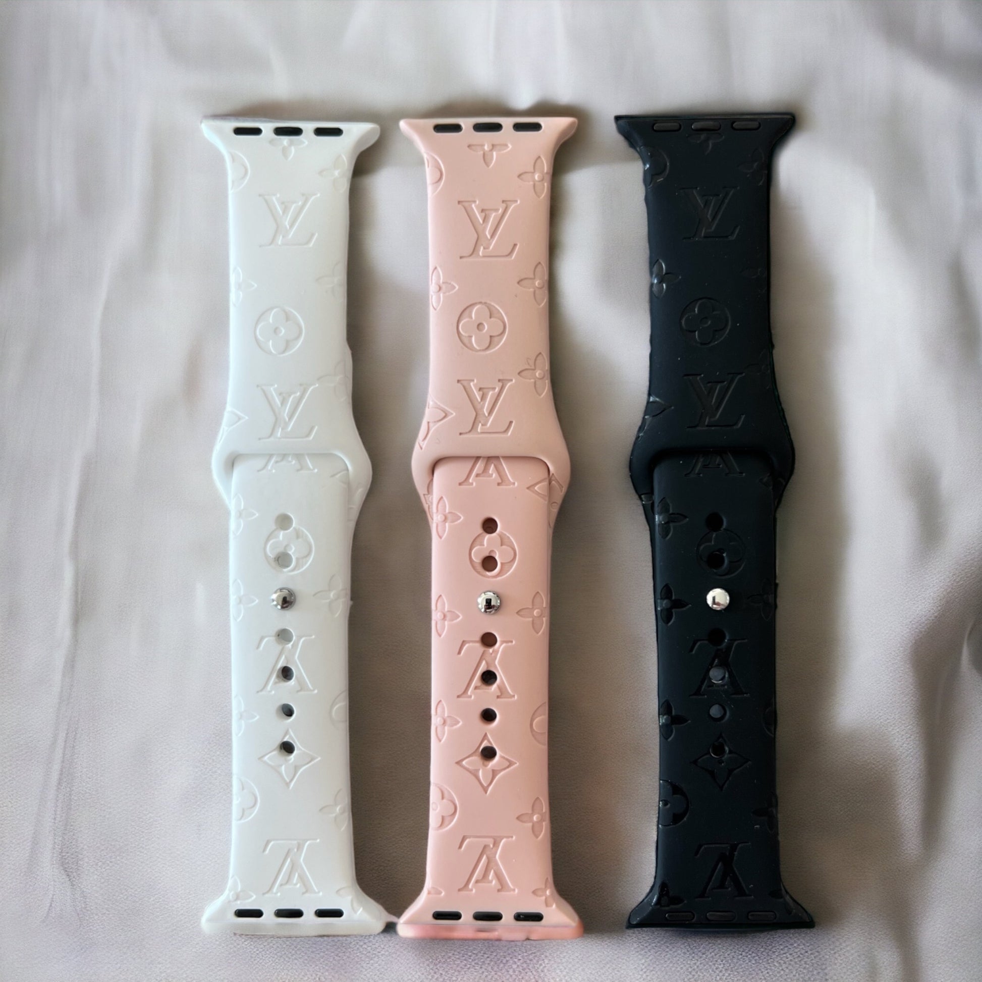 louis vuitton silicone apple watch band