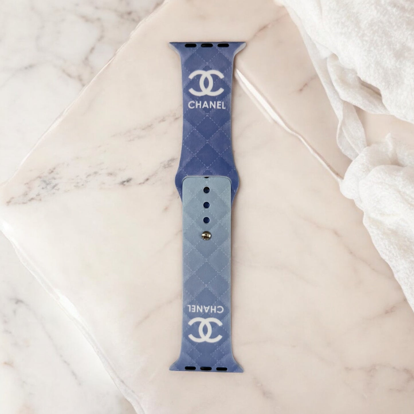 CC Ombré Quilted Silicone Apple Watch Band