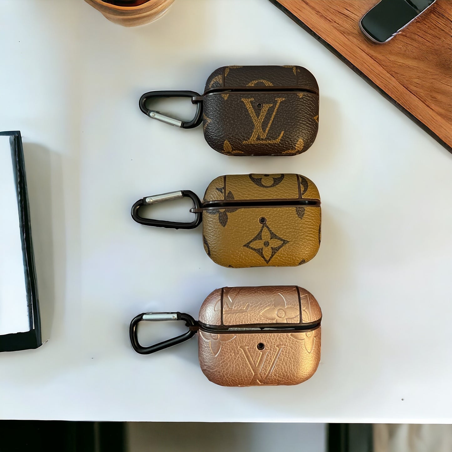 LV Large Monogram Airpod Pro Case