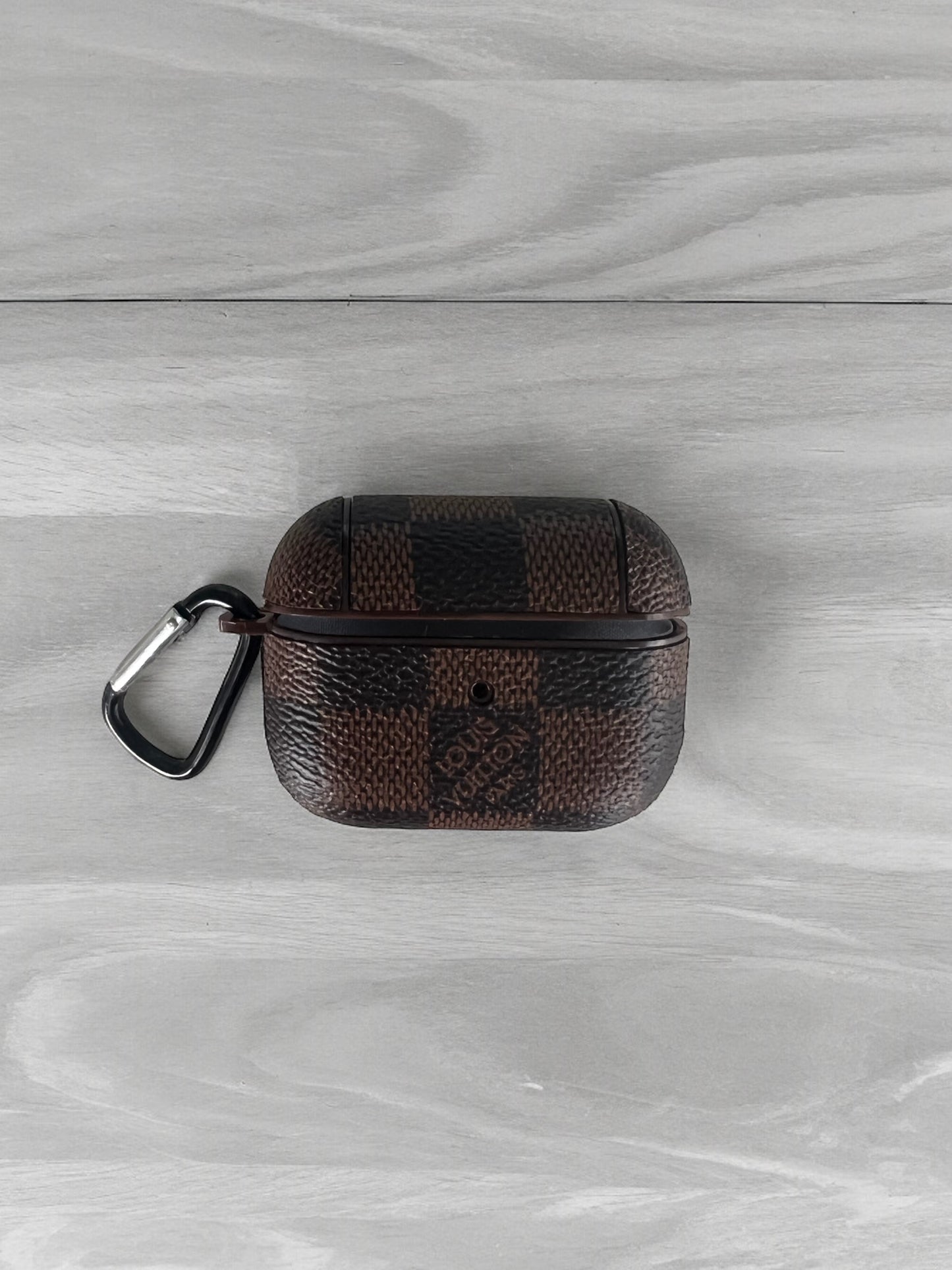 LV Checkered AirPod  Case