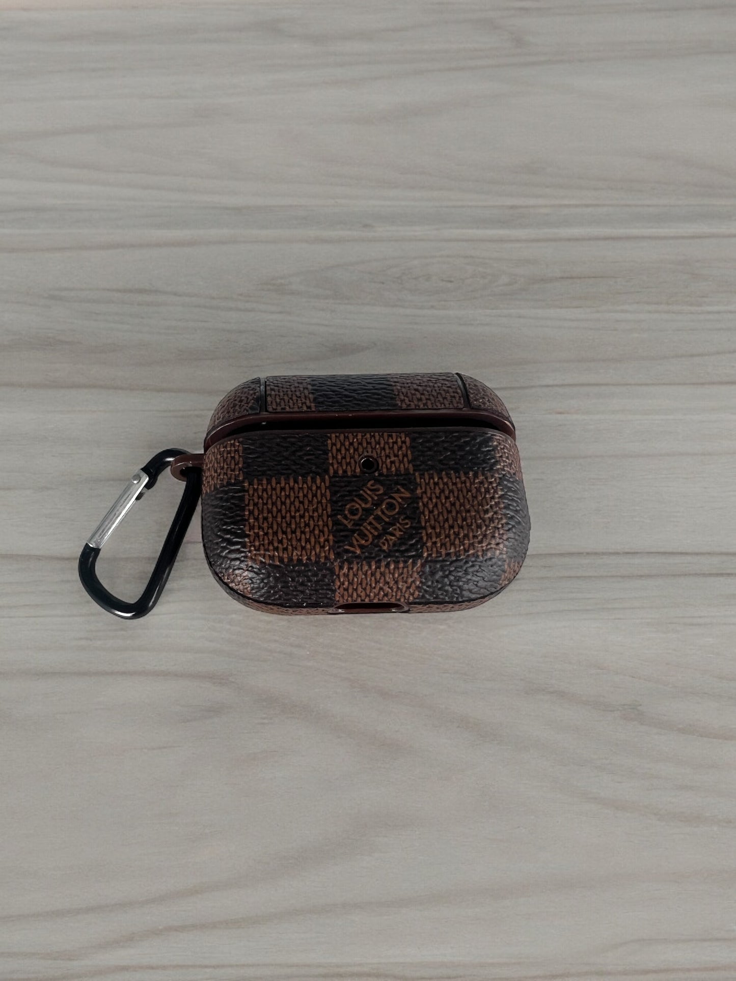 LV Checkered AirPod  Case