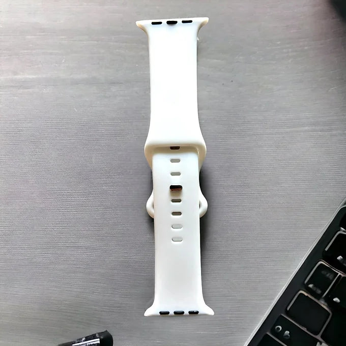 Solid & Watercolor Apple Watch Silicone Bands