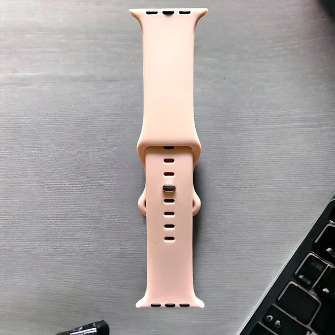 Solid & Watercolor Apple Watch Silicone Bands