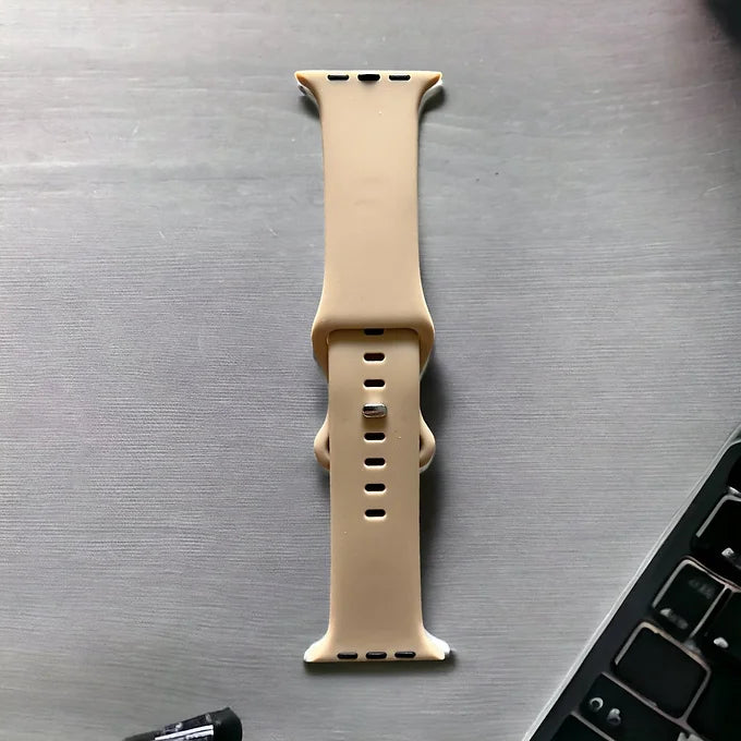 Solid & Watercolor Apple Watch Silicone Bands