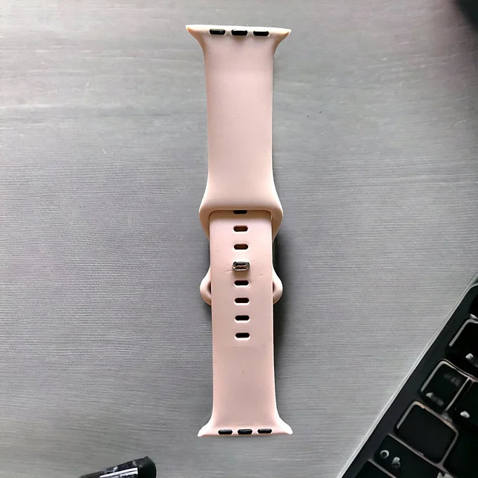 Solid & Watercolor Apple Watch Silicone Bands