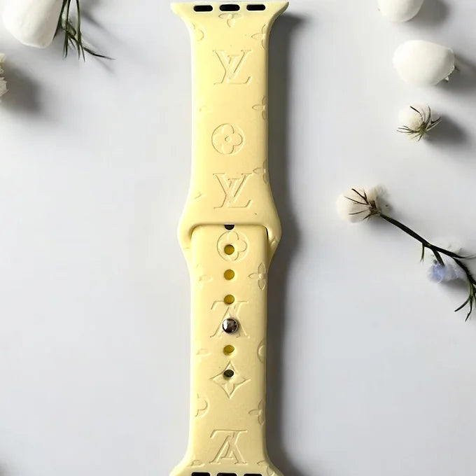 LaLa Engraved flowers band