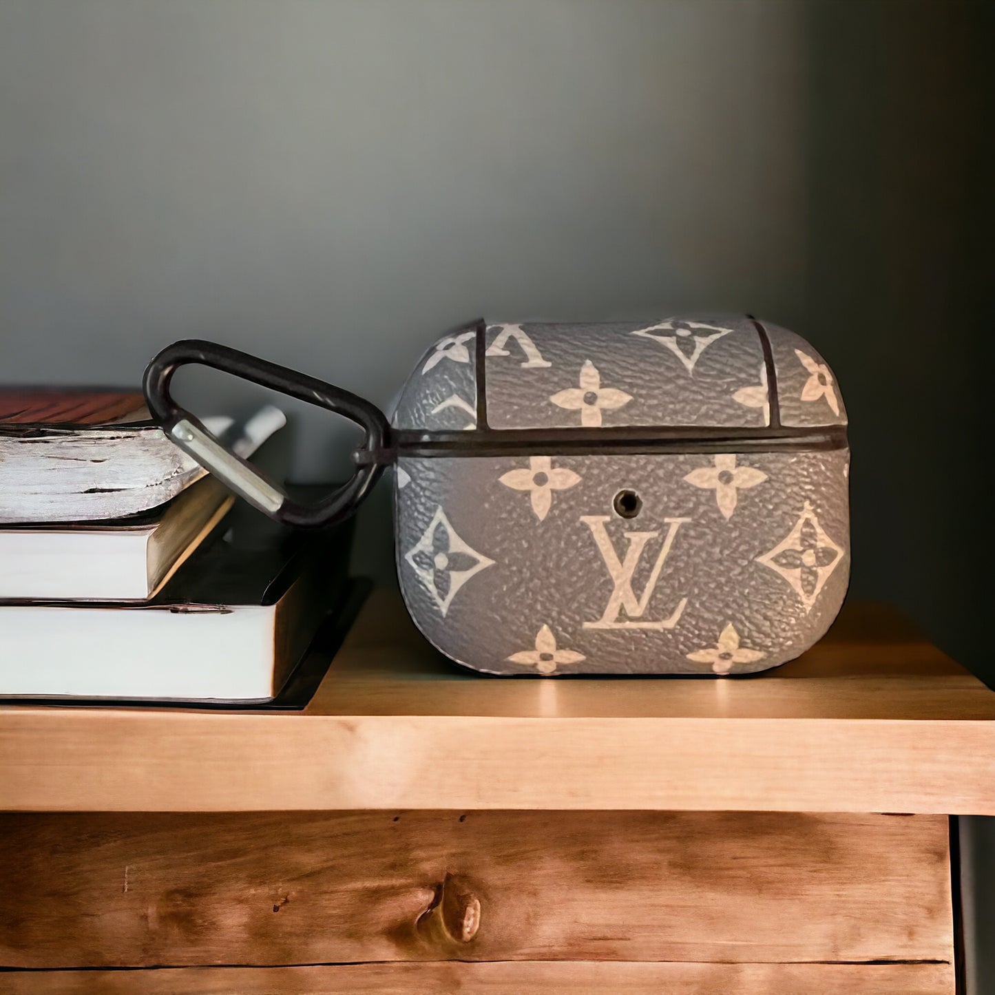 LV small Monogram Apple Airpods Case