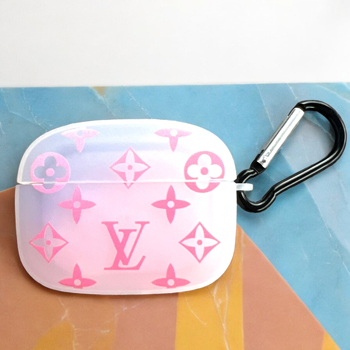 LV Printed Apple AirPod  Silicone Case