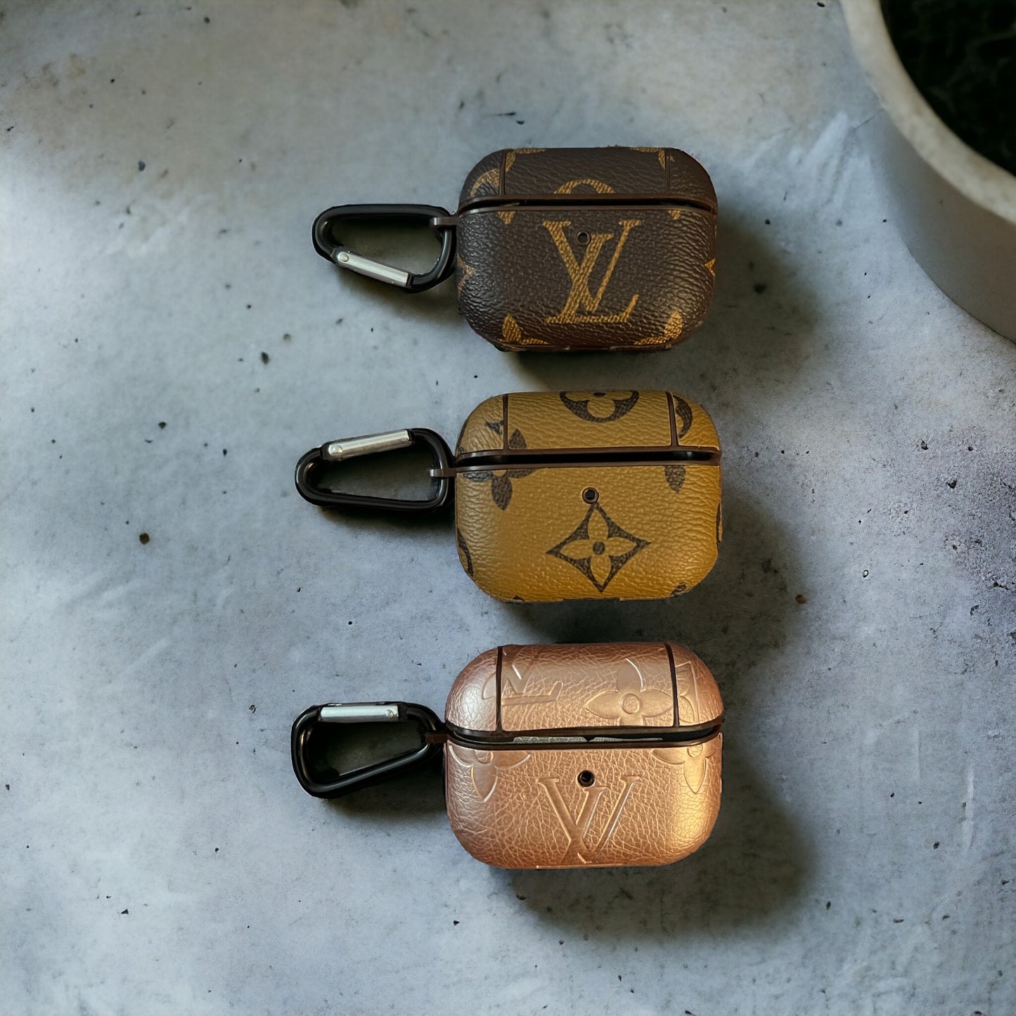 LV Large Monogram Airpod Pro Case