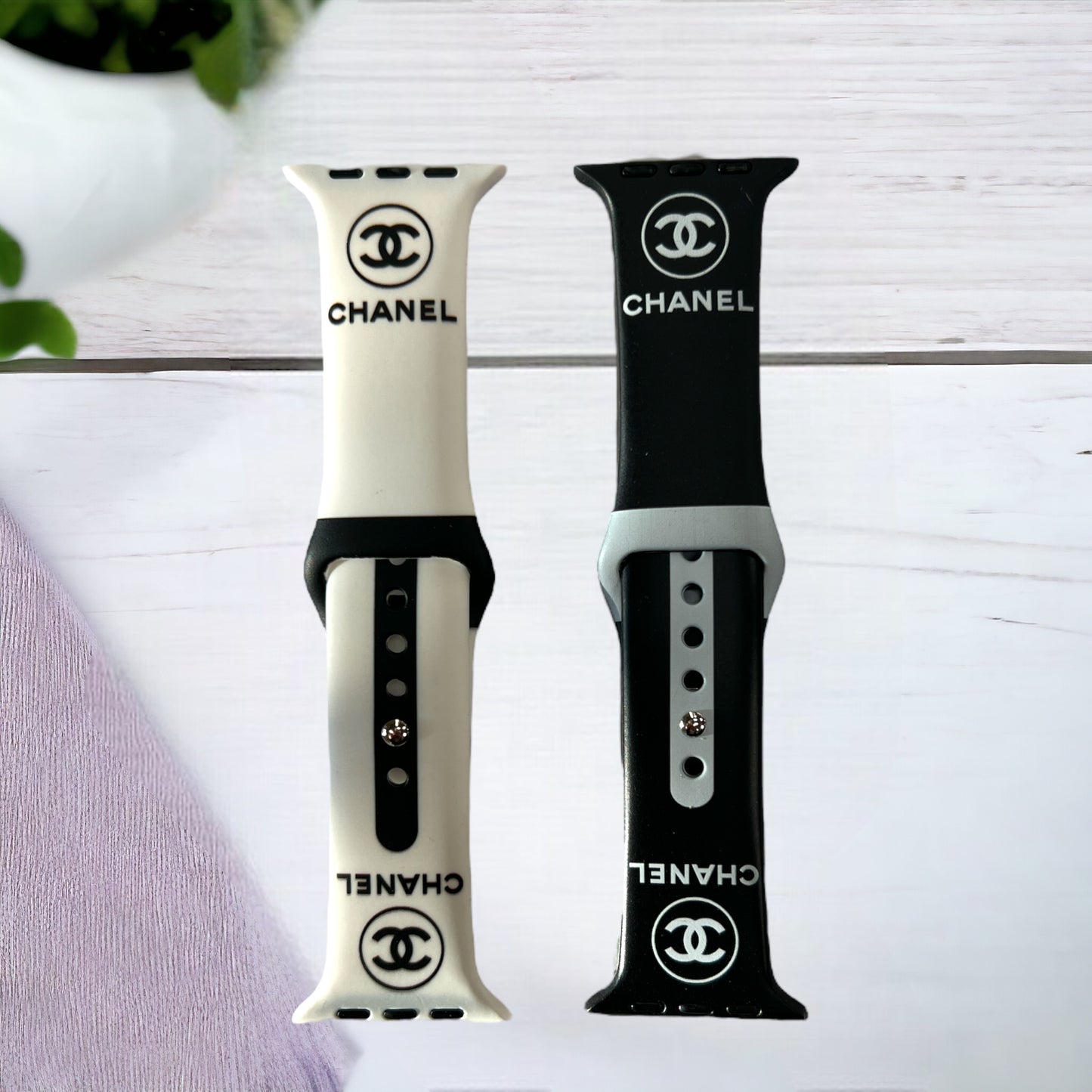 CC Classic Color-Block Silicone Watch band