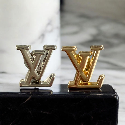 LV Watch Band Charm Studs