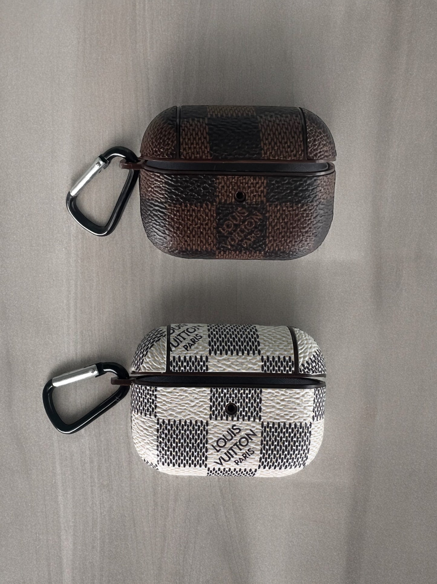 LV Checkered AirPod  Case