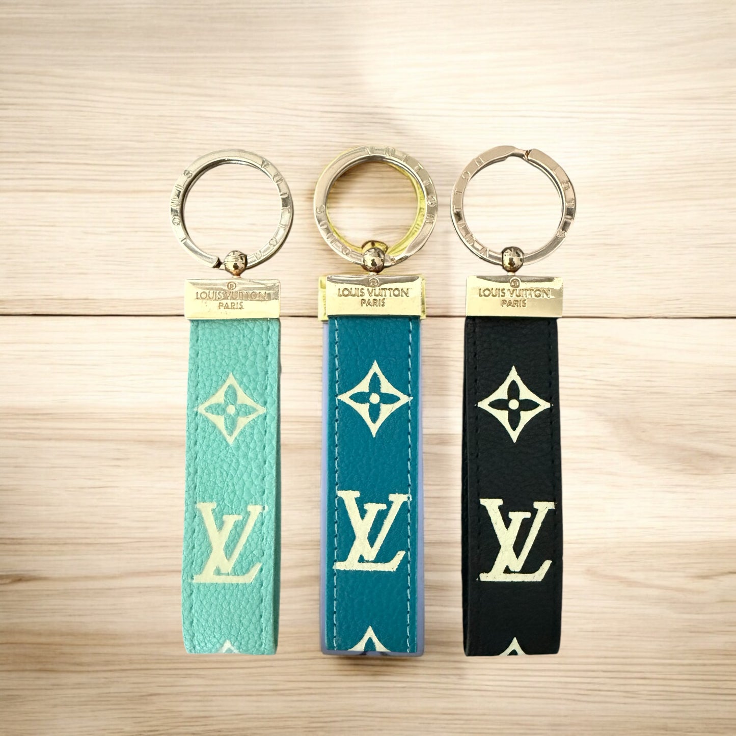 LV 2 Toned Soft Keychains