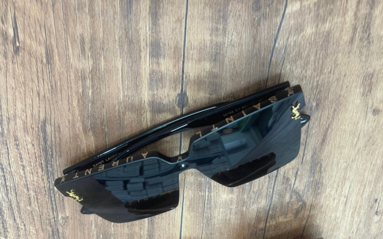 Y.S.L. Polarized Black Sunnies