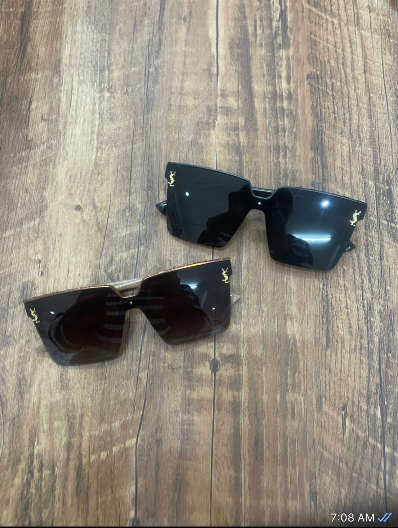 Y.S.L. Polarized Black Sunnies