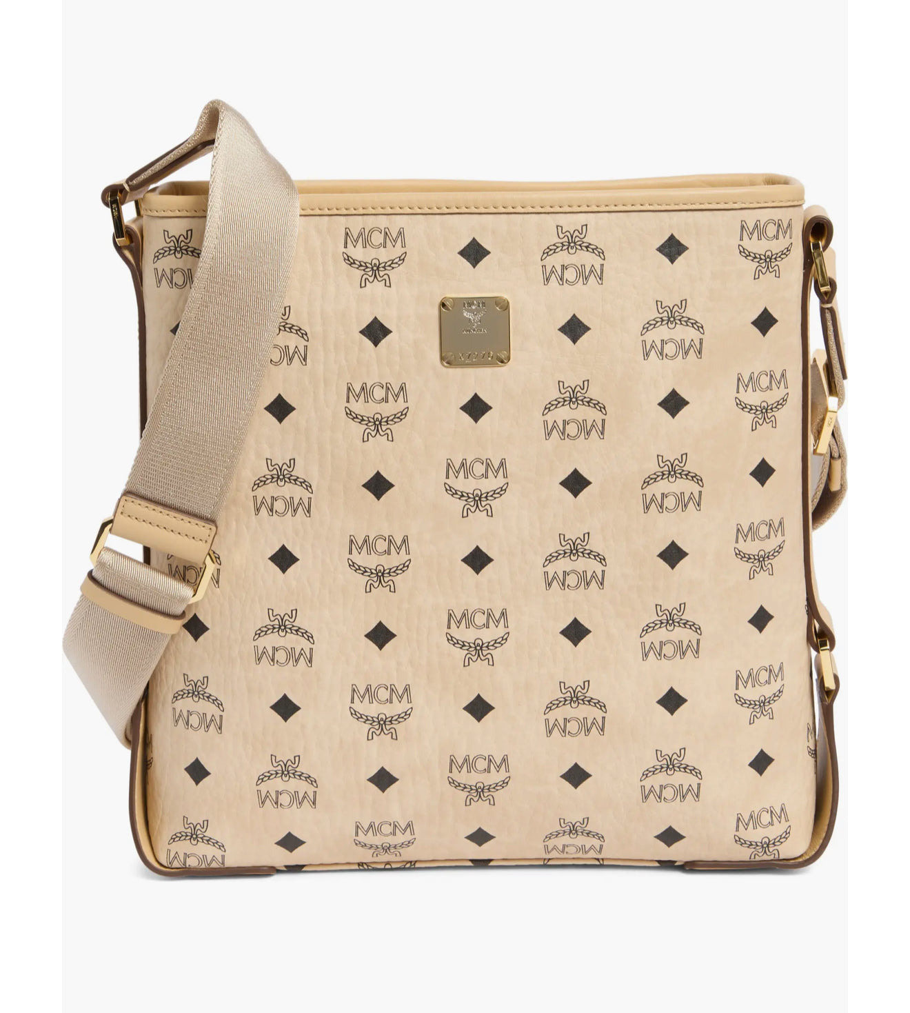 MCM Aren Messenger BAG-Beige