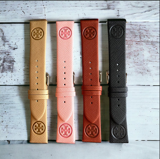 Tina 22mm vegan leather watchband