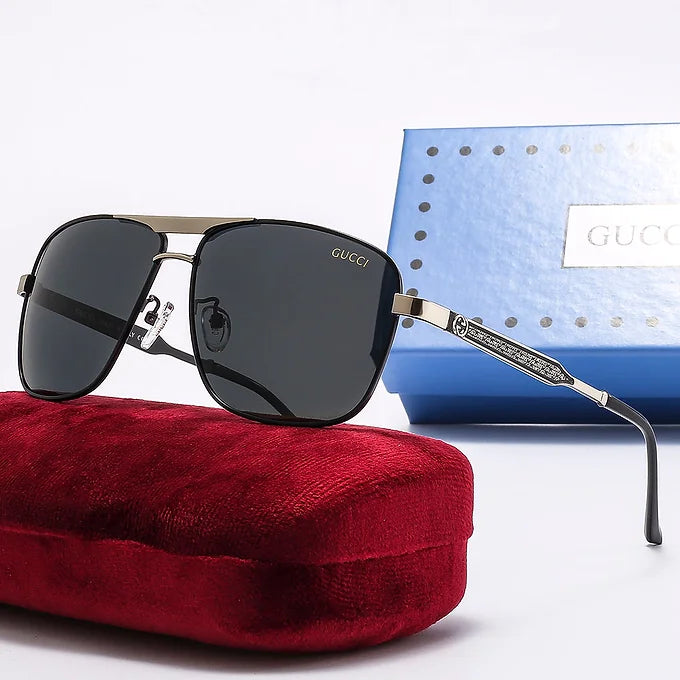 Gemma Polarized Gunmetal Frame Sunnies