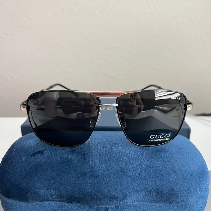 Gemma Polarized Gunmetal Frame Sunnies