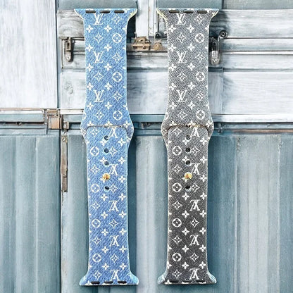 Denim Londyn Silicone Apple Watch Band