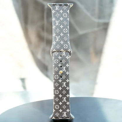 Denim Londyn Silicone Apple Watch Band