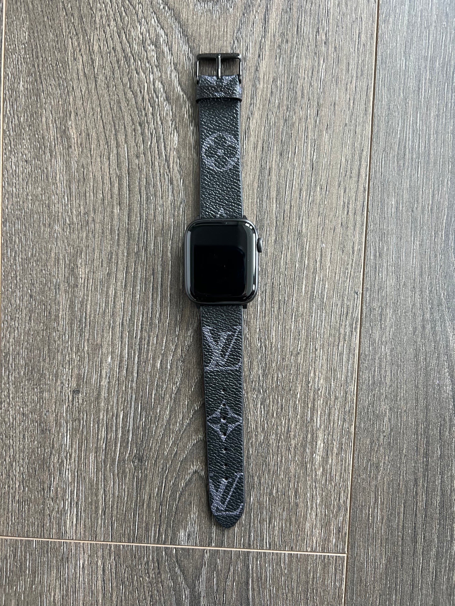 Monogram LV Vegan Leather Apple Watch Bands