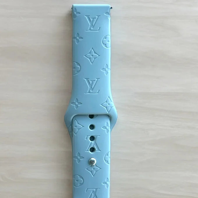 Luna 20/22mm Silicone Watch Band