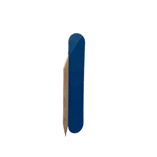 Blue Nail File & Cuticle Stick set