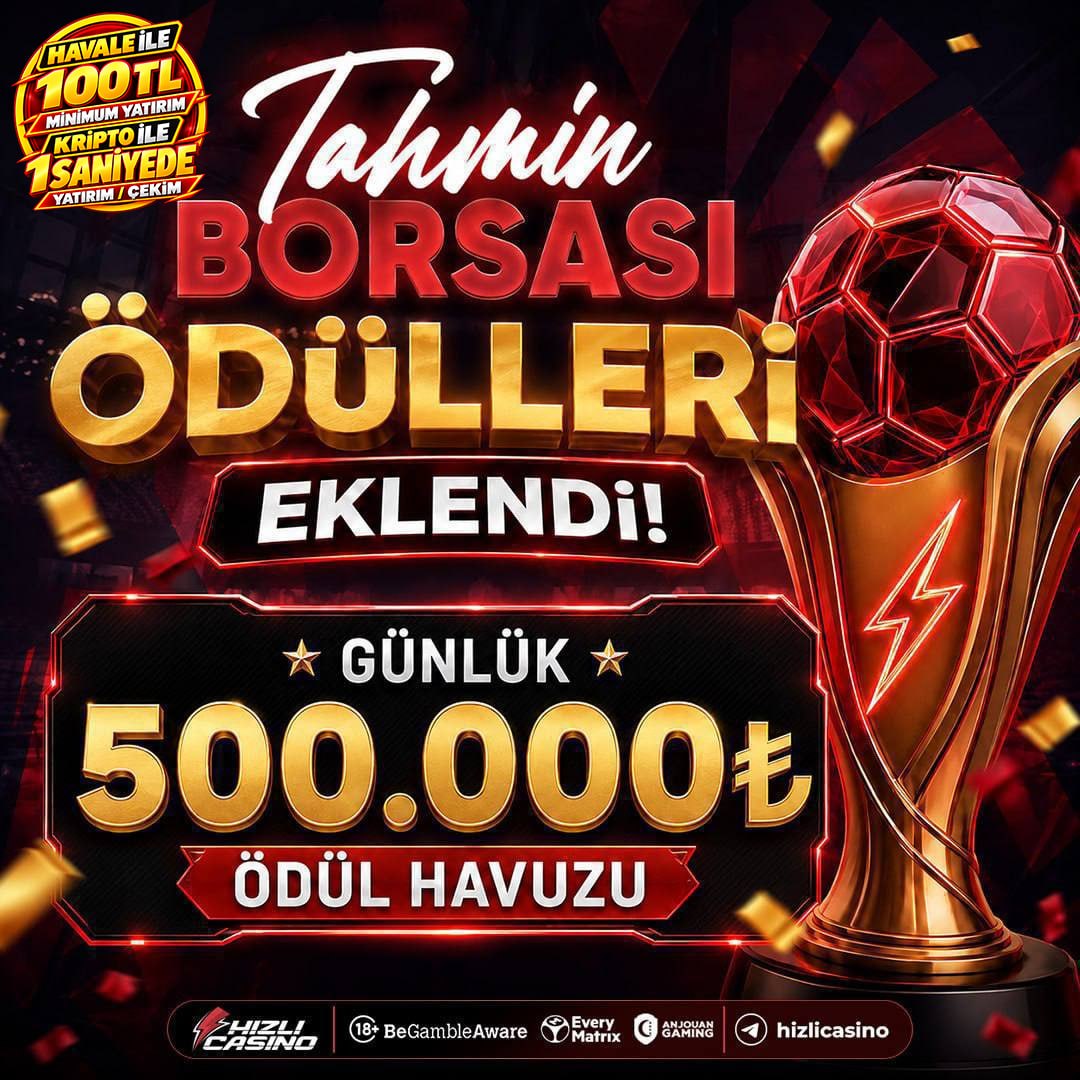 Hızlıcasino Tahmin Borsası günlük 500.000 TL ödül havuzu
